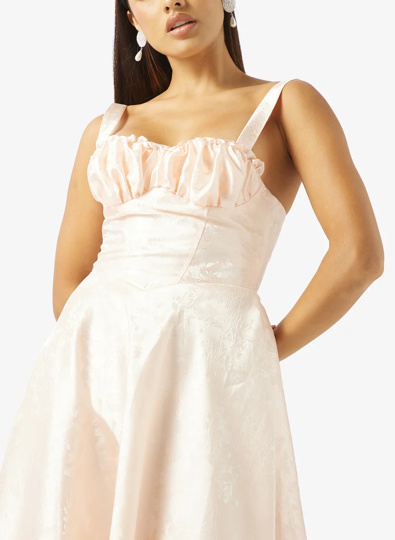 Ella Limited Edition  Textured Cocktail Dress for Women | Best Price UAE